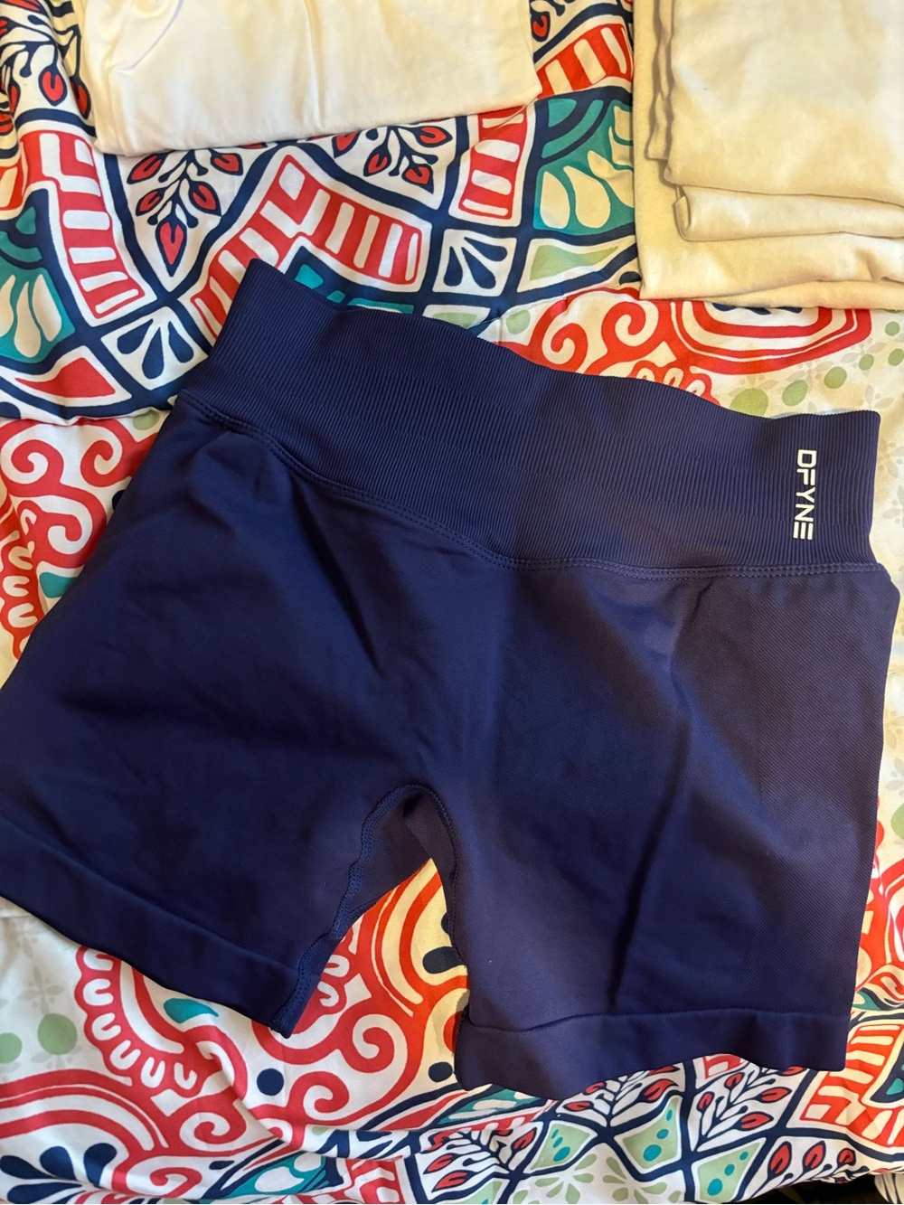 DFYNE Athletic Performance Shorts — Navy